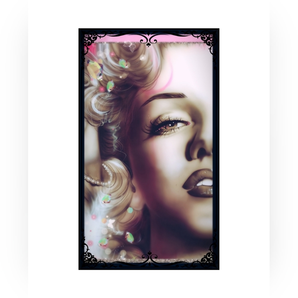 Marilyn Monroe 11"x17" Framed Wall Art